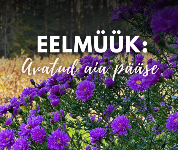 EELMÜÜK: Avatud Palusalu aia pääse (OKTOOBER)