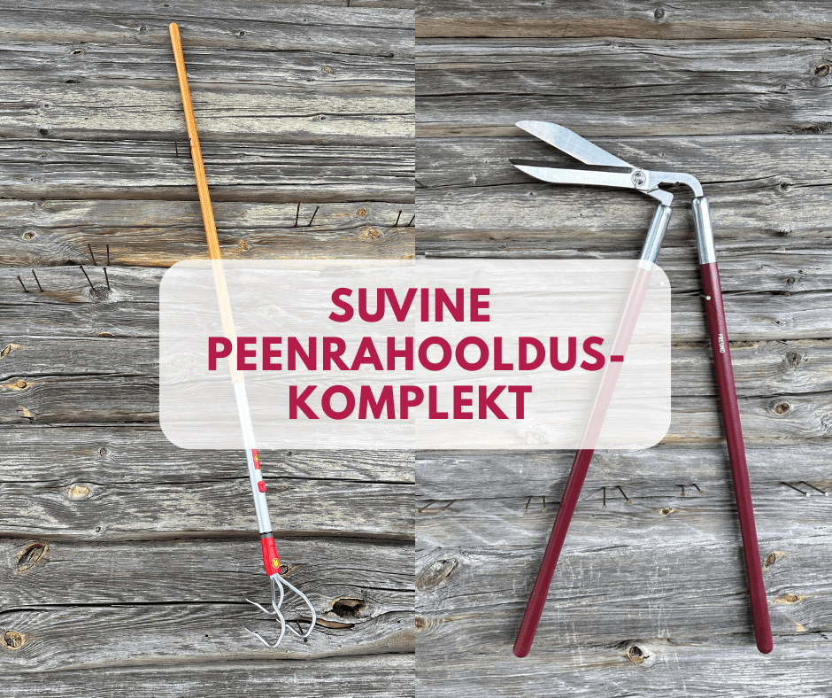 Suvine peenrahoolduskomplekt: servakäärid + Wolf kobesti