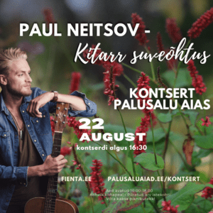 Paul Neitsov - Kitarr suveõhtus: kontsert Palusalu Aias